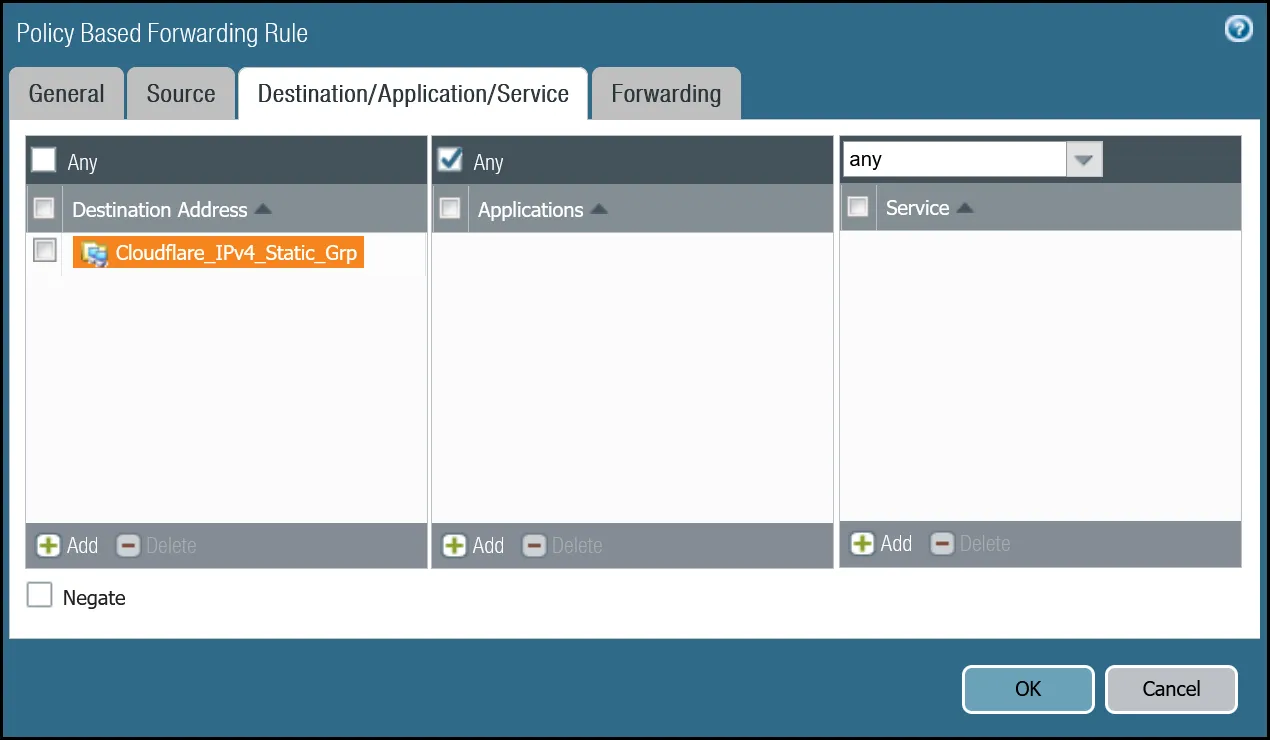 双方向ヘルスチェック via tunnel.2 - デスティネーション