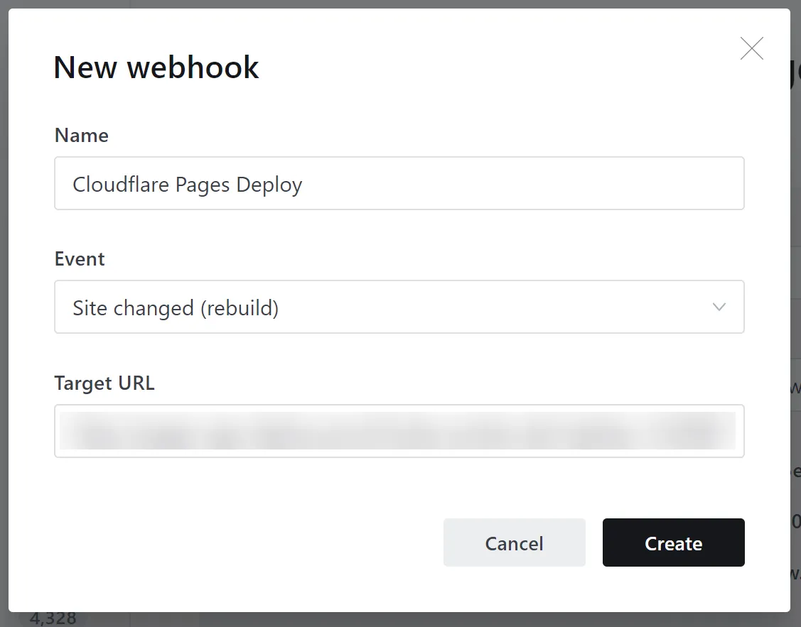 Ghostでデプロイフックを構成