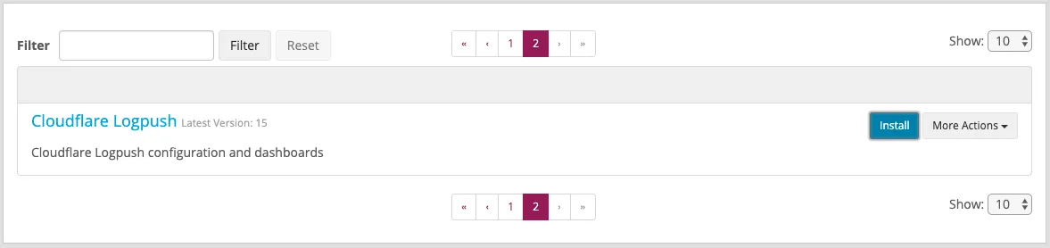 Graylogコンテンツパックのインストール