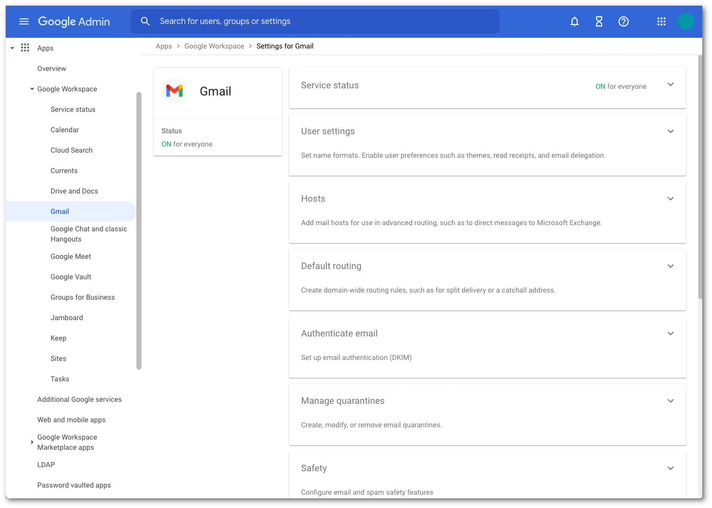 Gmailにアクセス