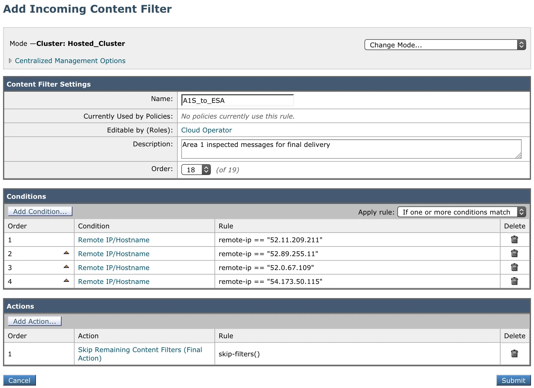 コンテンツフィルター